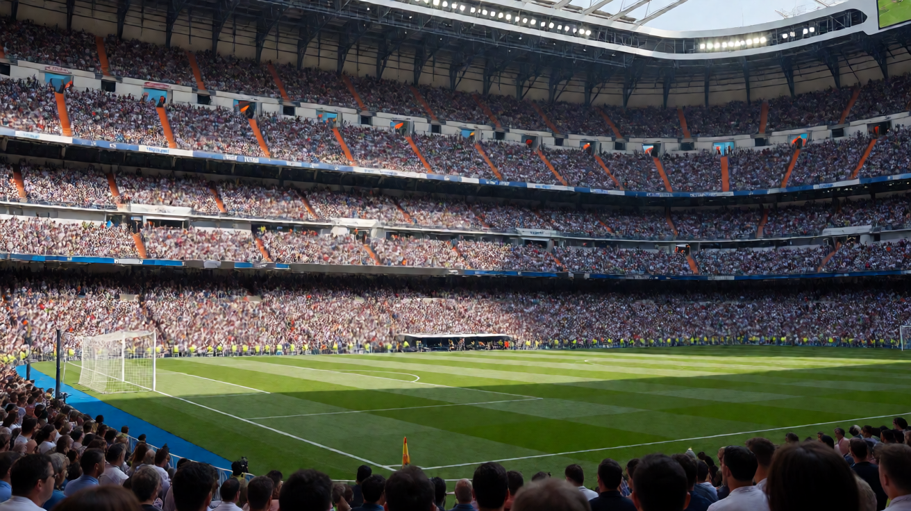 足球比赛 Stadium 全景